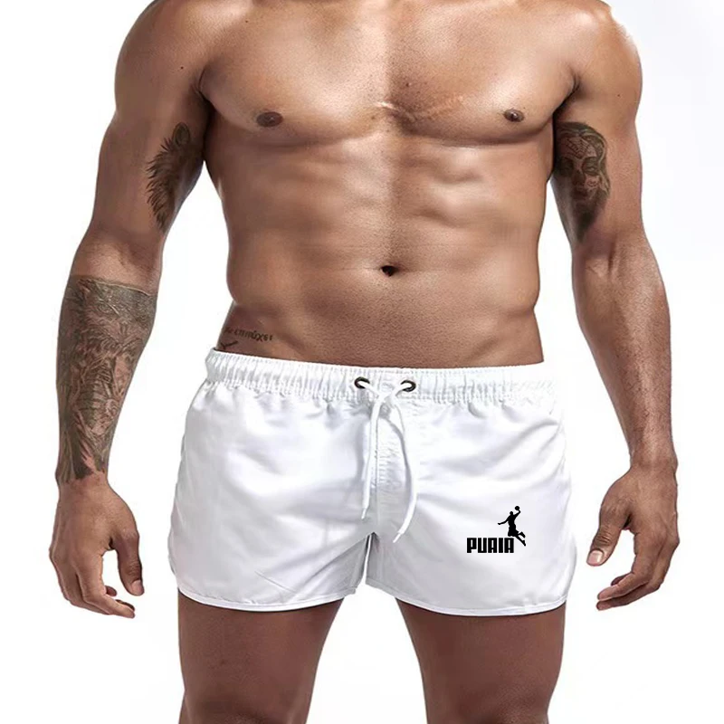 Luxury Beach Shorts Quick Dry Mens Siwmwear Board Briefs 2024 New Hot Summer Swim Trunks Sport Gym Running Shorts Male Beachwear