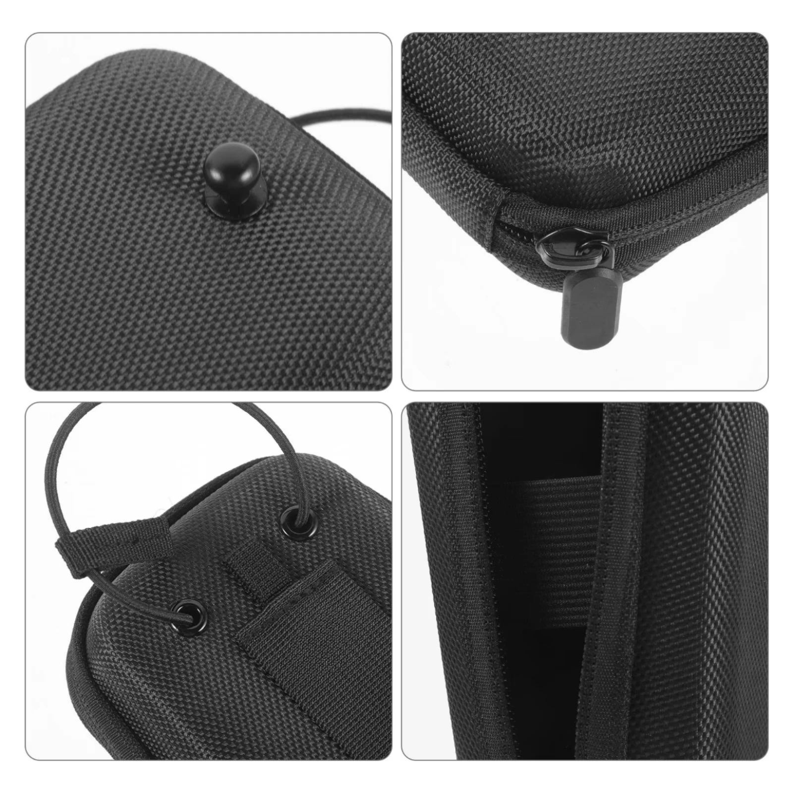 Golf Rangefinder Case Wear-Resistant Zippered EVA Storage Case with Belt Loop Golf Measuring Tool Bag Lightweight Universal Fit