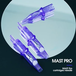 MAST Pro-agujas de tatuaje de 20 piezas, Cartucho de delineador redondo de maquillaje permanente esterilizado, 3,5mm, 1RLB, 3RLB, 0,25/0,30/0,35mm, #08/10/12