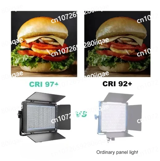 1500D RGB LED Video Light 75W Video Lighting Kit with Bluetooth Control Led Panel Light for Photography,