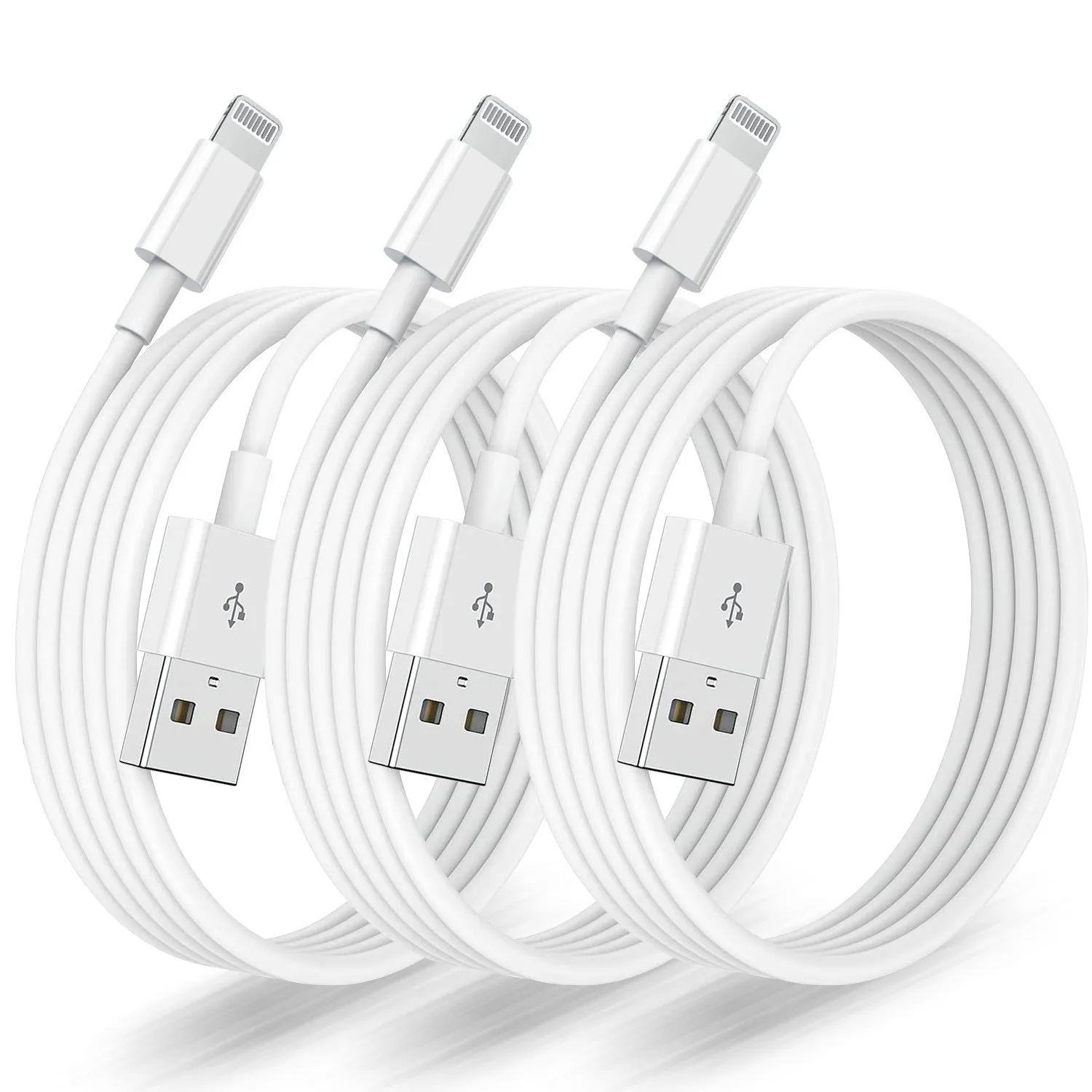 

3A Fast Charging USB Charger Cable For iPhone 14 13 12 11 Xs Max Xr X 8 7 6 Plus 5s iPad Origin Mobile Phone Long Data Cord