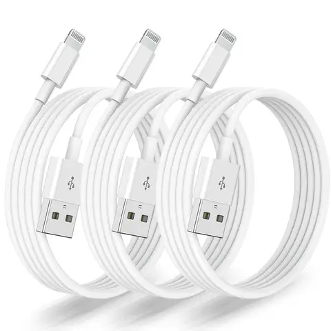 2.4A For Apple USB Cable For iPhone 13 12 11 14 Pro Max XR  XS Max 7 8 Plus iPad iPhone Charger Fast Charging Cable Accessories