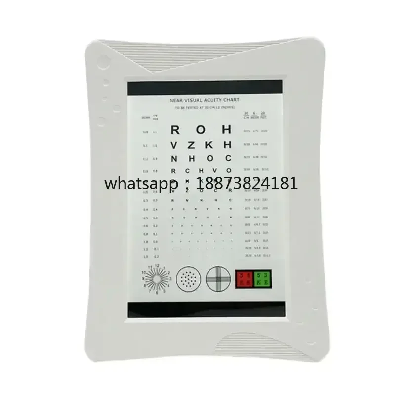 New Vision Near Vision Chart with LED Light High Quality Far Vision Eye Test Chart fast shipping