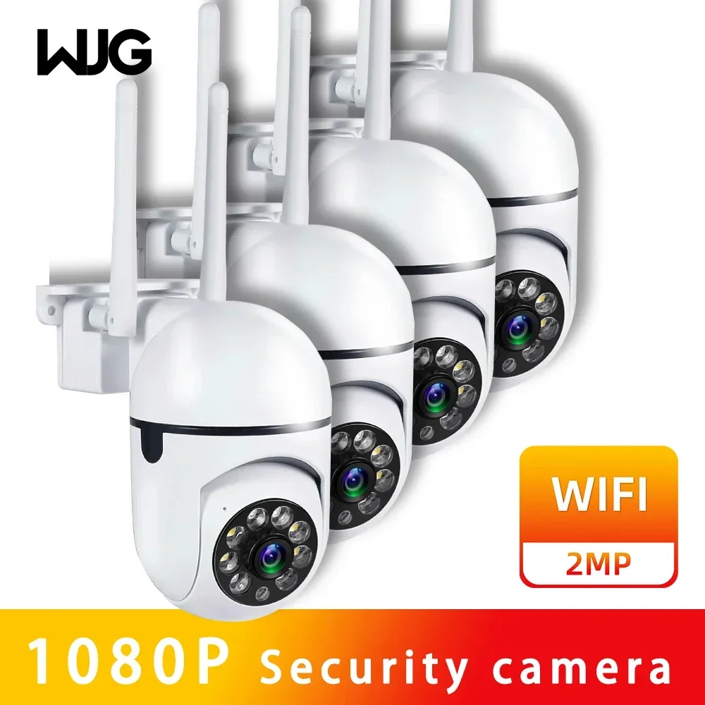 wjg camera de vigilancia de seguranca domestica sem fio a prova d agua 1080p 5ghz 40x zoom ip protecao de seguranca 01