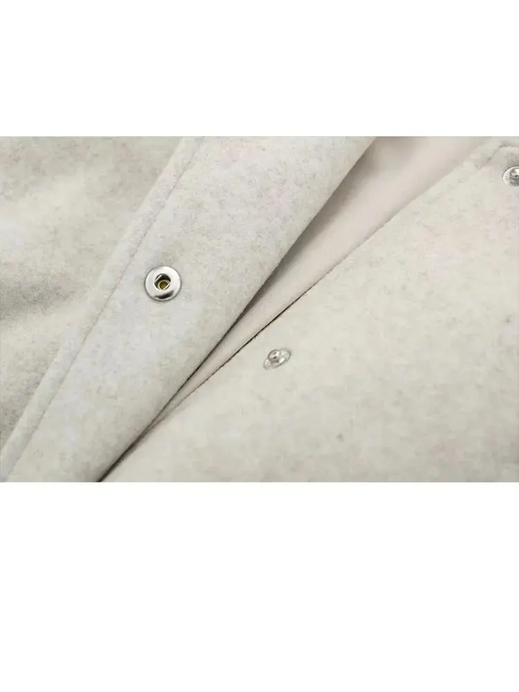 HH 2025 Chaqueta corta Retro de Color sólido para mujer, chaqueta Retro de un solo pecho a la moda para mujer, chaqueta para ir al trabajo Y2K