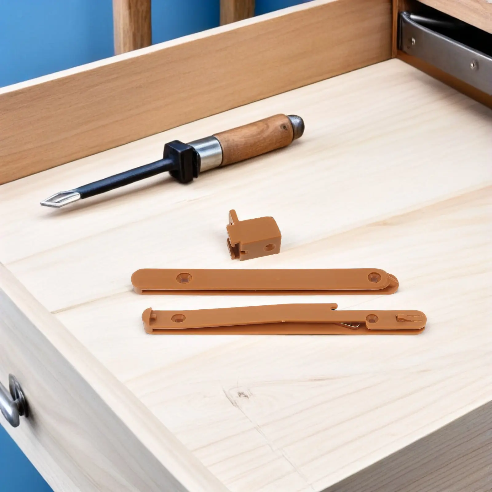 2Sets Crib Fence Plastic Connector Adjustable Rail Lifting Hardware Accessories DIY Baby Crib Rail Replacement Cabinet Parts