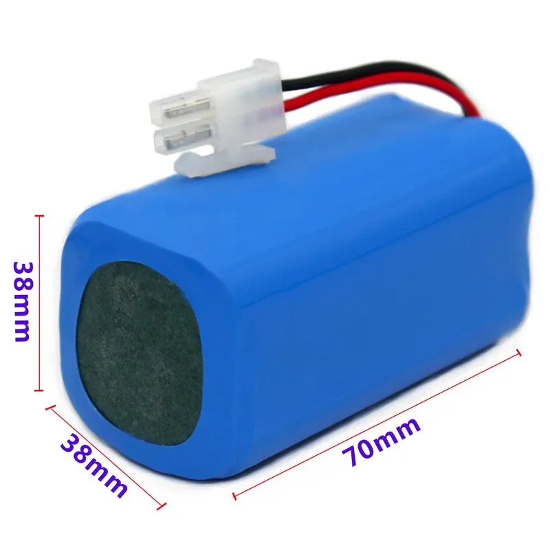 14.8V.12800mah.Applicable To ILife Zhiyi V7  V7s  X620  X623  X451  T4   A4 A4S  A6 A9 Sweeping Robot Lithium Battery Pack