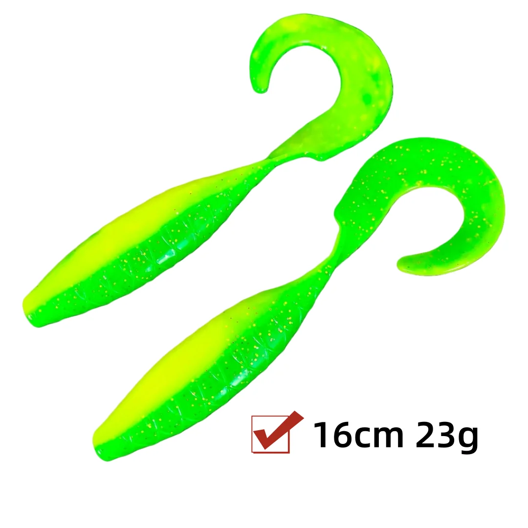 Señuelos de vinilo Swolfy 16 cm para lucio y lucioperca - imagen 5