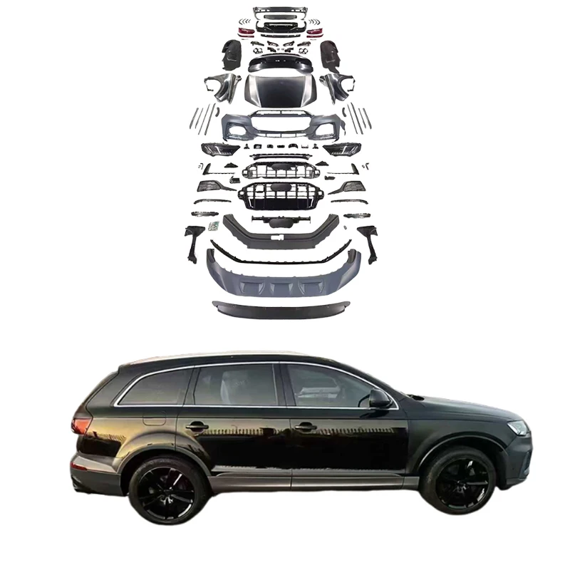 

Latest VersionHot Quality Products Body Kit Front And Rear Bumper Hood Grille For Audi Q7(2006-2015) Upgrade 2023 SQ7 Auto Parts