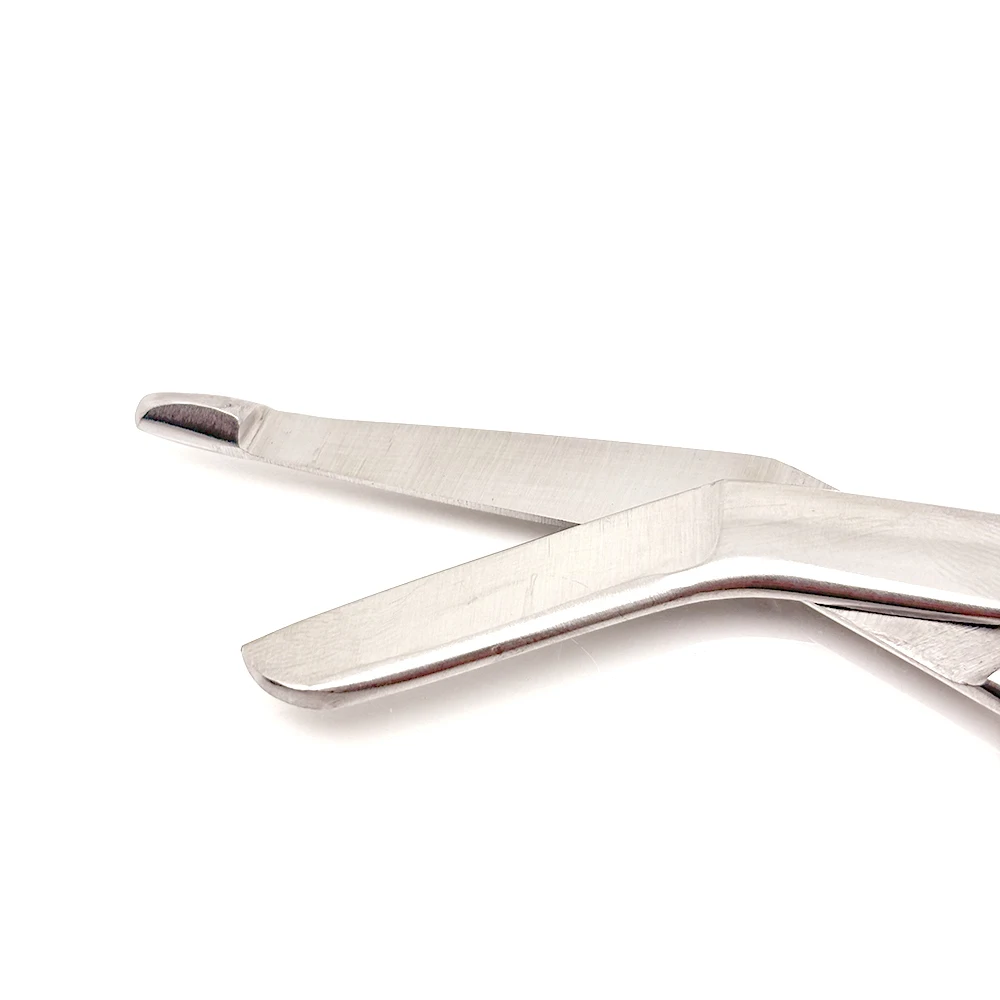 مقص قوائم احترافي من الفولاذ المقاوم للصدأ مقاس 14 سم - قطع ضمادة الأسنان الجراحية شفرات حادة عالية الجودة