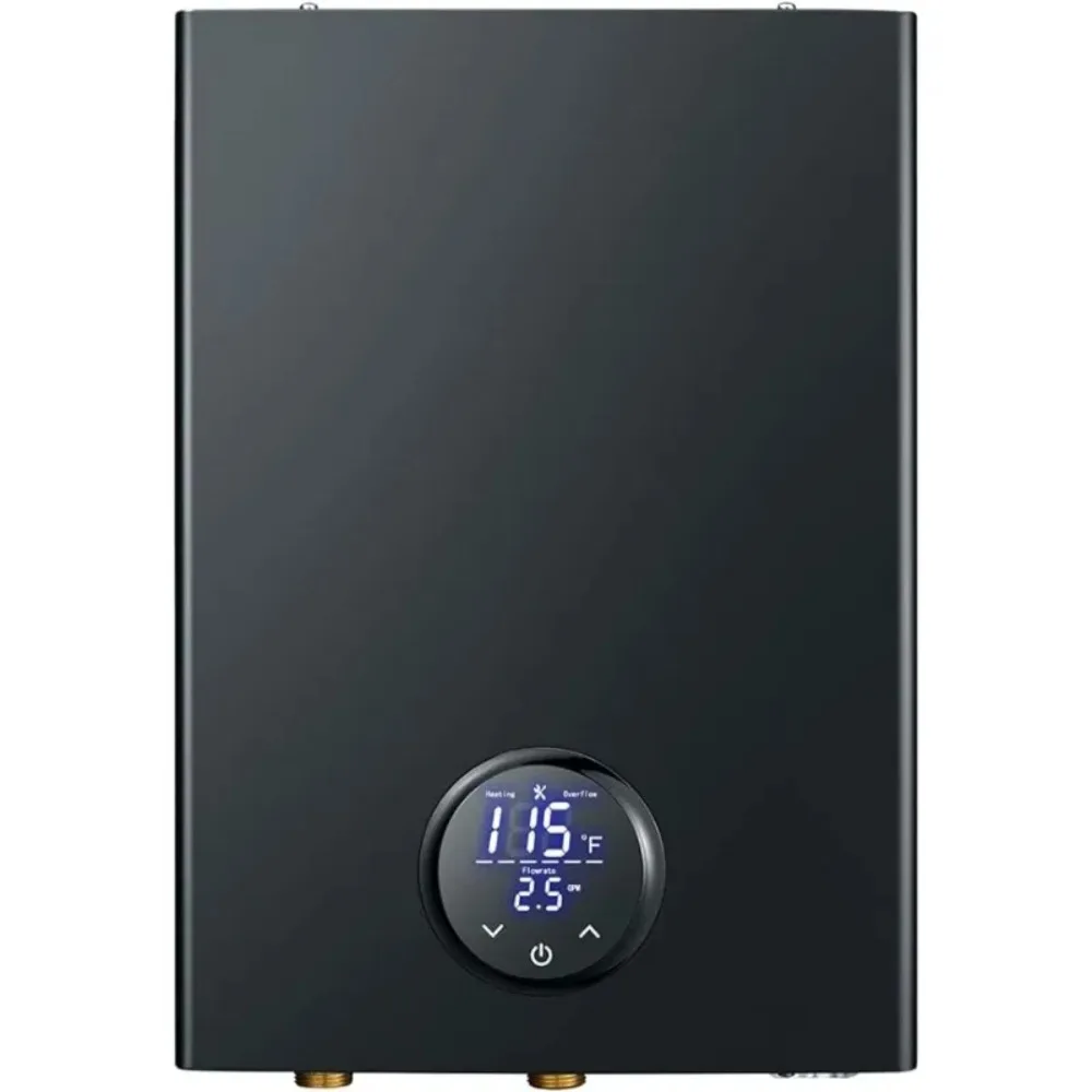 HAOYUNMA-Chauffe-eau électrique instantané sans réservoir, 18kW, 240V, à modulation automatique, pour toute la maison, eau chaude à la demande