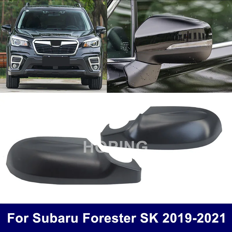 Car Exterior Rearview Mirror Cover For Subaru Forester SK 2019 2020 2021 SIde Mirror Lower Cover Cap Housing