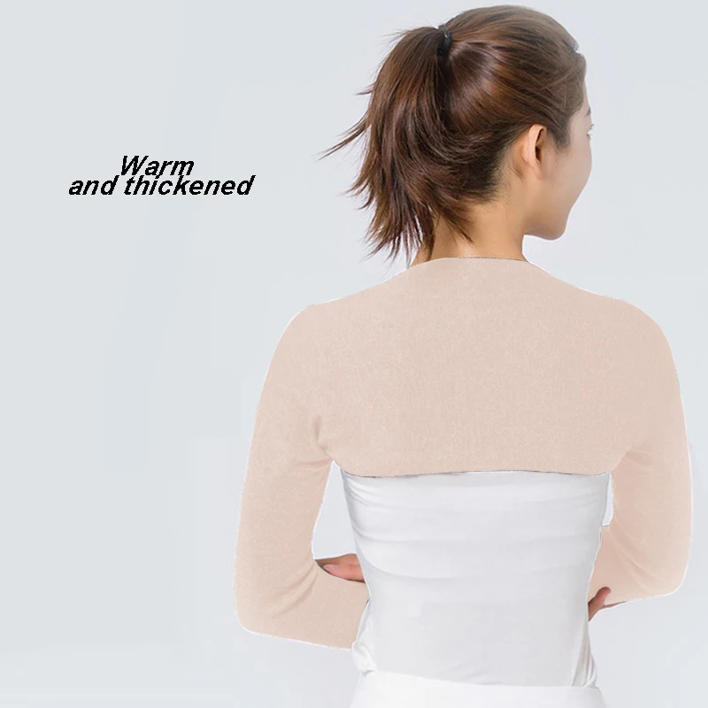 Winter Warmer Self-heating Cotton Shoulder Support Heat Body Shaper Corset Shoulder Pads Vest Women Arm Compression Sleeve Gear