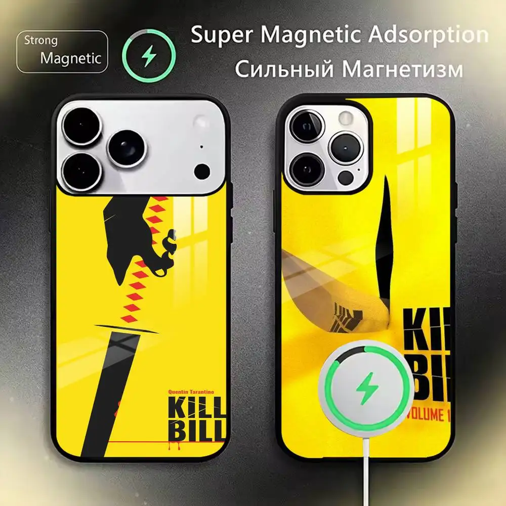 

Kill Classic Movie Bill Phone Case For iPhone17,16,15,14,13,12,11 Plus,Pro Magnetic with Magsafe Wireless Charging