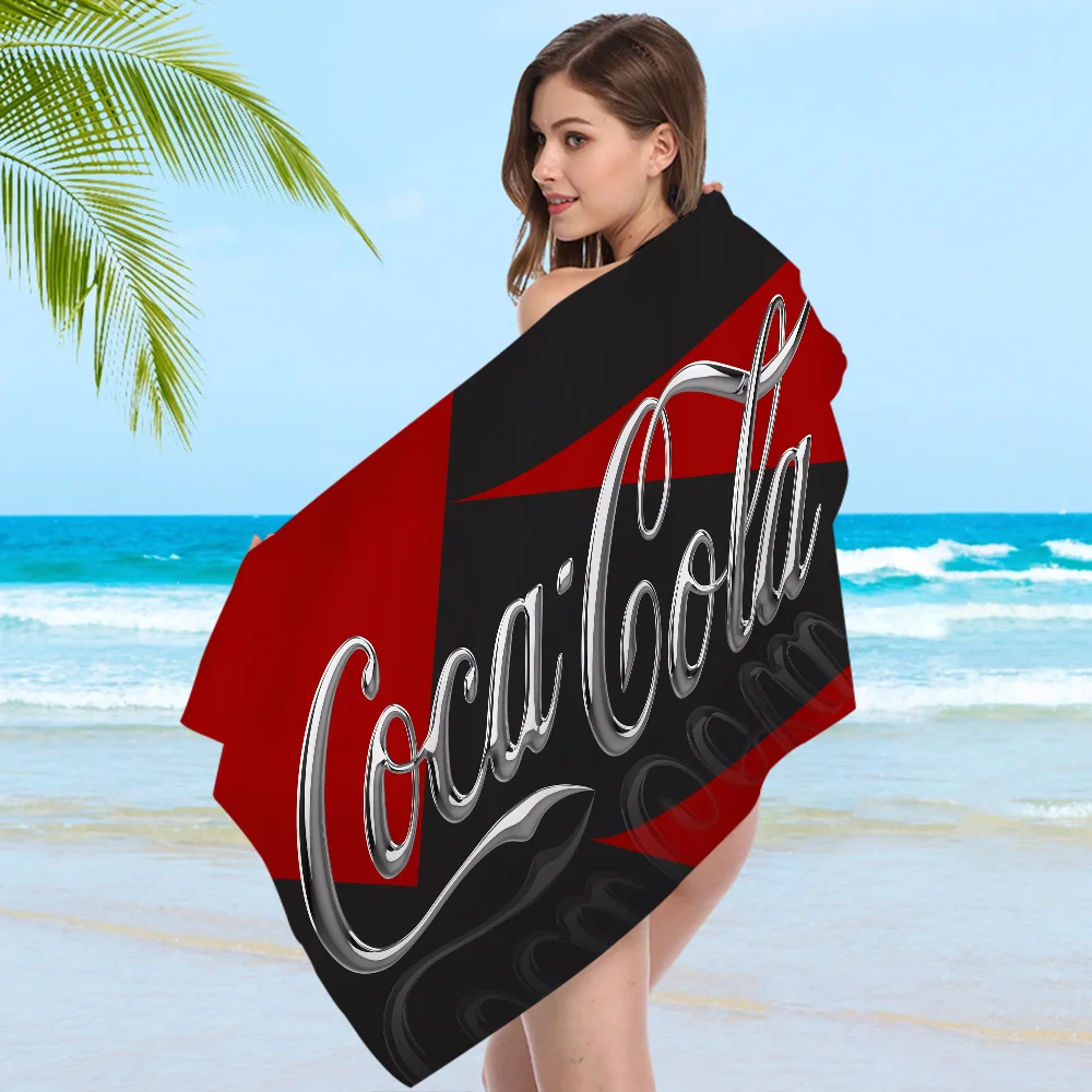 C-Cocas C-Colas Towel Microfiber Beach Towel Absorbent Quick dry Soft Yoga Swimming Resort Mountain Climbing Towel