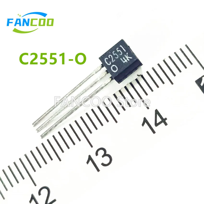 Transistor original 2SC2551-O C2551 TO-92 2SC2551, nouveau modèle A1091 2SA1091 R O A10ratios O A10ratios R, 5 pièces