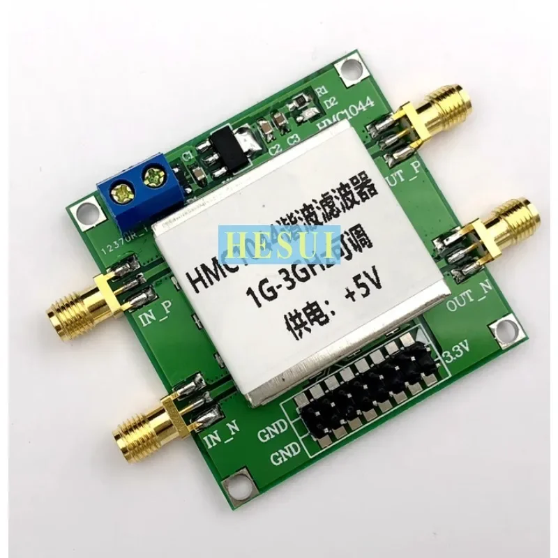 HMC1044 programmable harmonic low pass filter frequency band range from 1 to 3 GHz 16 programming control