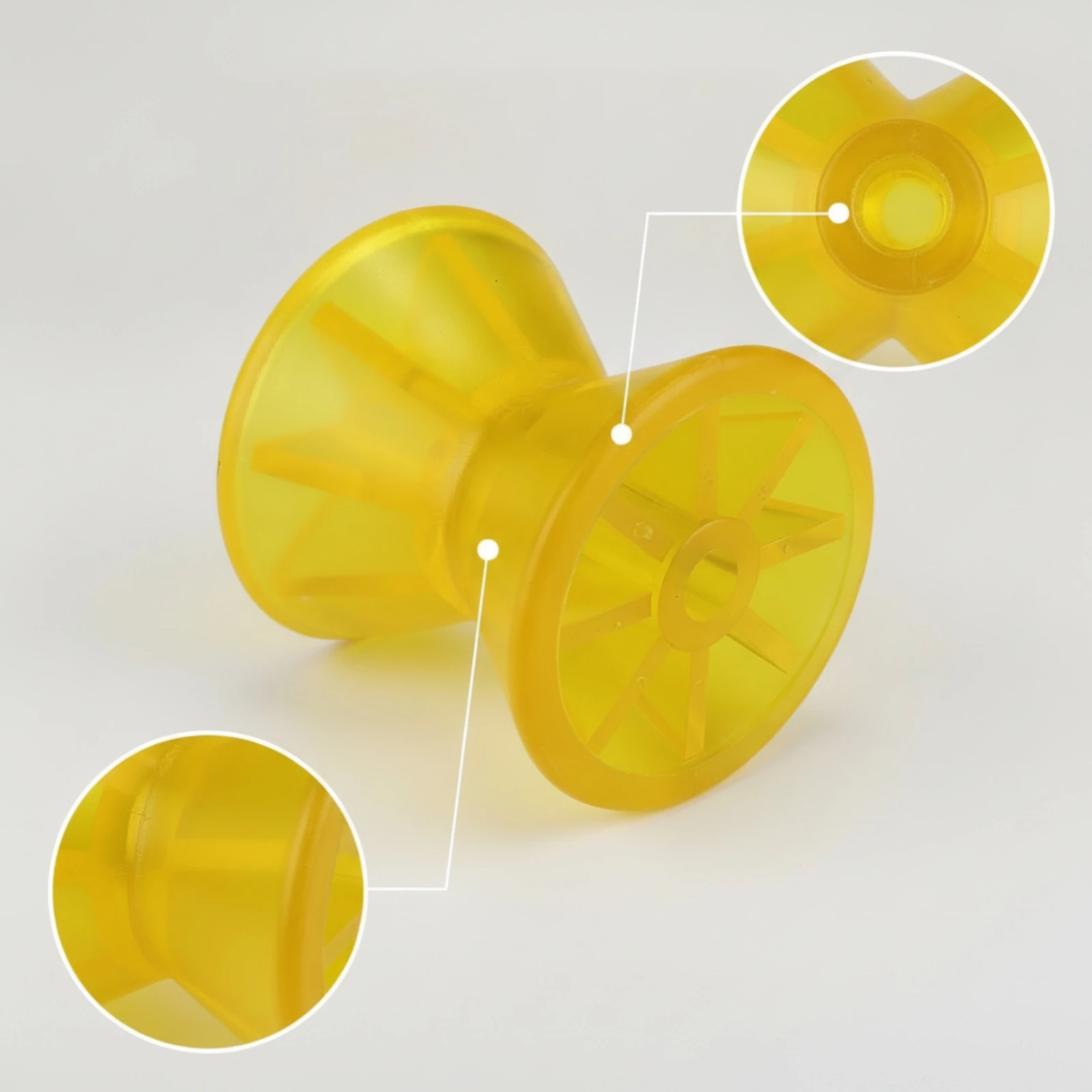 Picture 7: Boat Trailer Roller Impact-Resistant Bow Roller Sturdy Weatherproof for Anglers