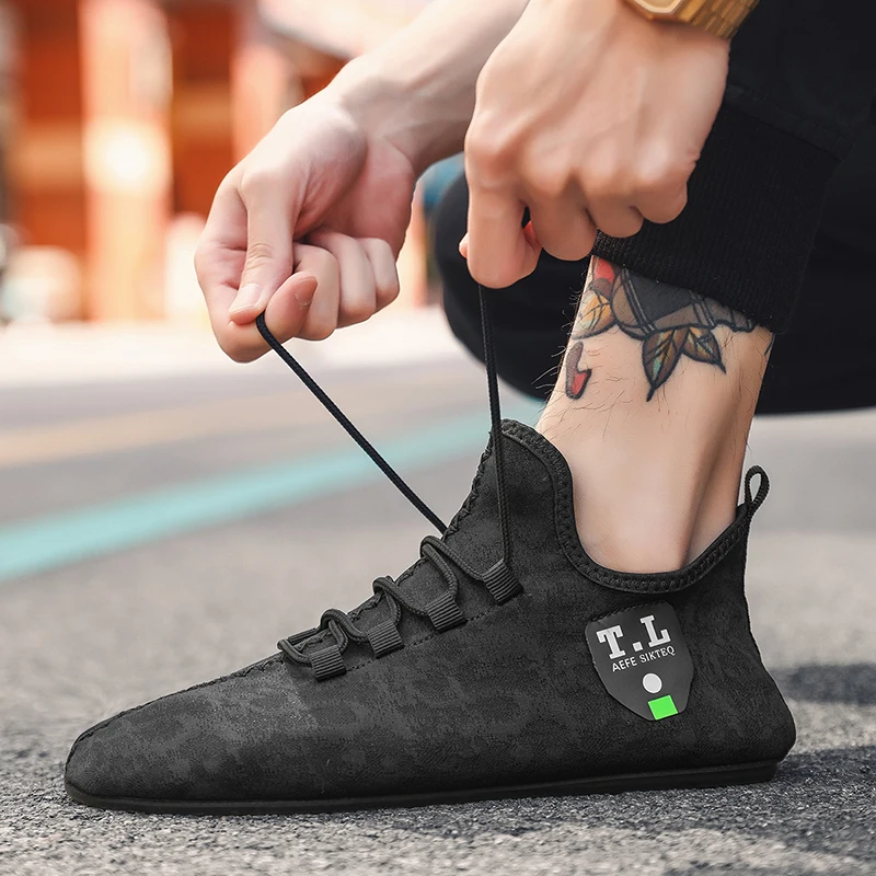 Maedef Sommer Herren schuhe Mesh weiche bequeme hochwertige Wohnungen Walking Man Schuhe Outdoor atmungsaktive Anti-Rutsch-Freizeit schuhe – Detail 26