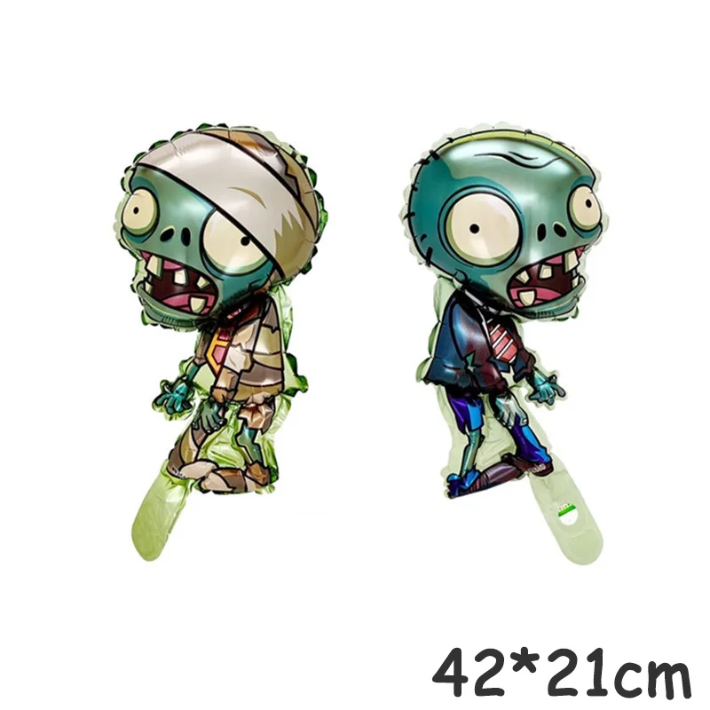 Games Balloon Plants Vs. Zombies Theme Party Decoration Supplies Package Latex Aluminum Film Balloon Children\'s Classic Toys