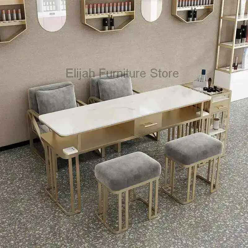 

Manicure Table For Nails Beauty Salon Tables Luxury Folding Nail Prosthetic Furniture Foldable Bar Cosmetic Professional Fan Set