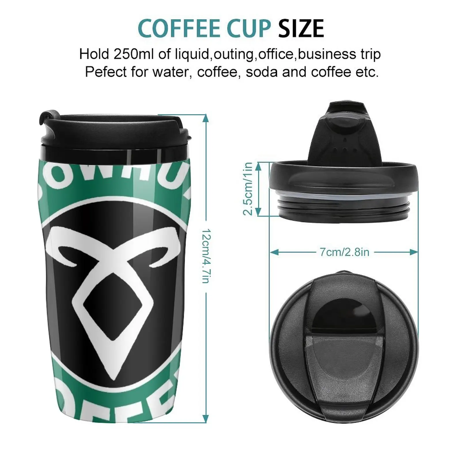 New Shadowhunter Coffee Travel Coffee Mug Glass For Coffee Unusual Tea Cup Coffee Accessory