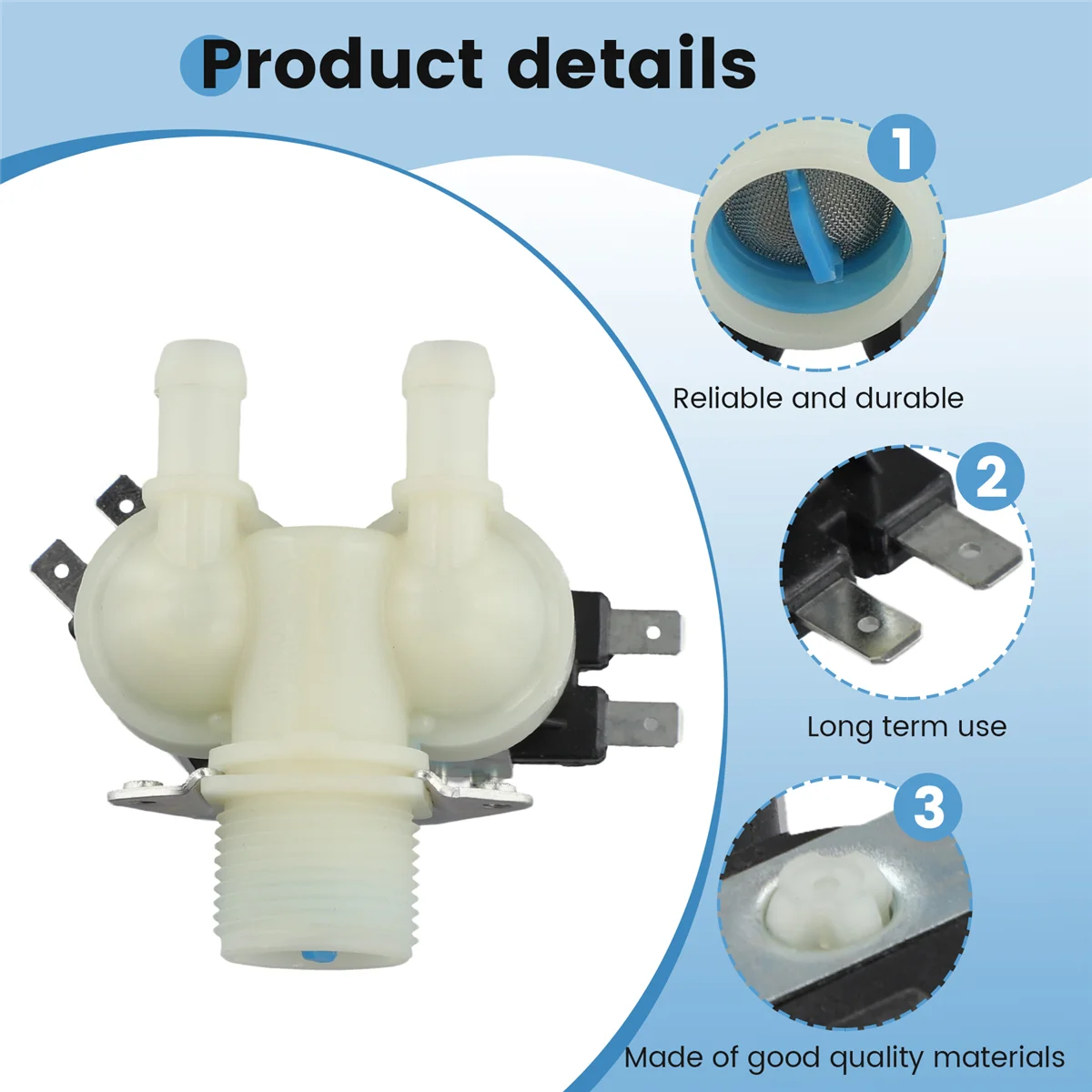 FPS135-270G 0024000126B двойной клапан электромагнитного клапана для автоматической барабанной стиральной машины Haier