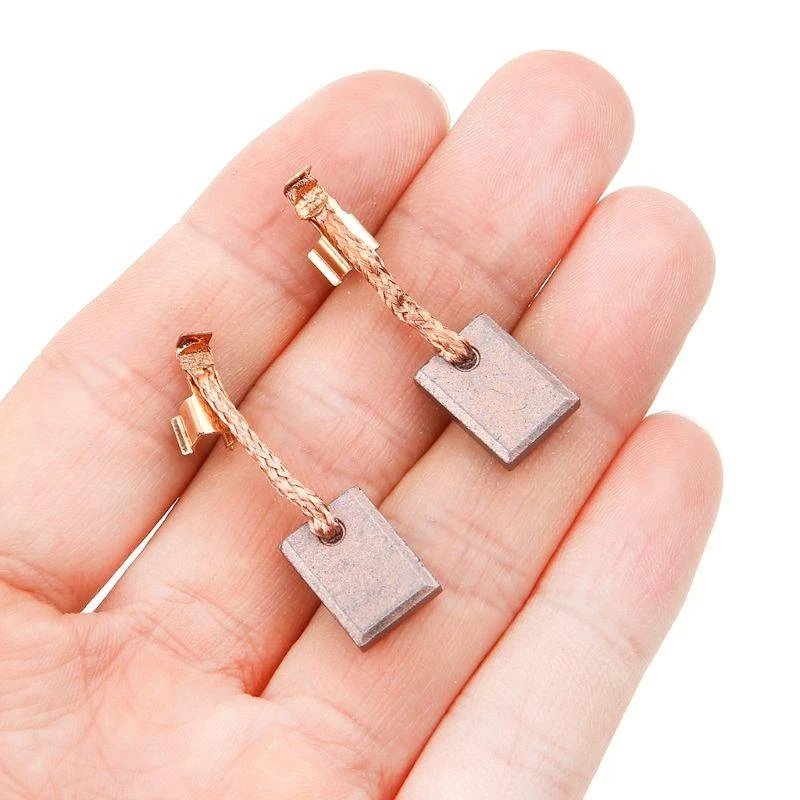 

Набор угольных щеток для двигателя из 2 бытовых практичных блоков питания для CB-440 BHP458 18 В BDF452, высококачественные