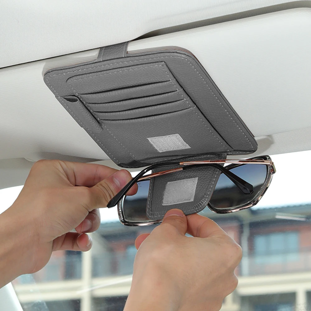 

For CHANGAN Alsvin Hunter CS35 CX70 CS15 CS55 CS95 CS75PLUS Karvaan Car Interior Sun Visor Storage Clip Card Holder Accessories