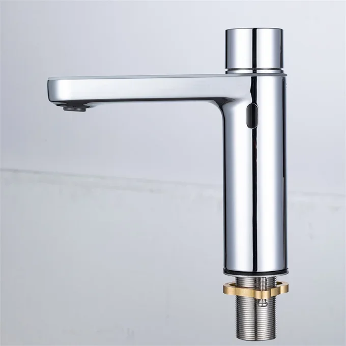 

Hot and Cold LED digital temperature display Intelligent Basin Mixer Touch Sensor Automatic Faucet