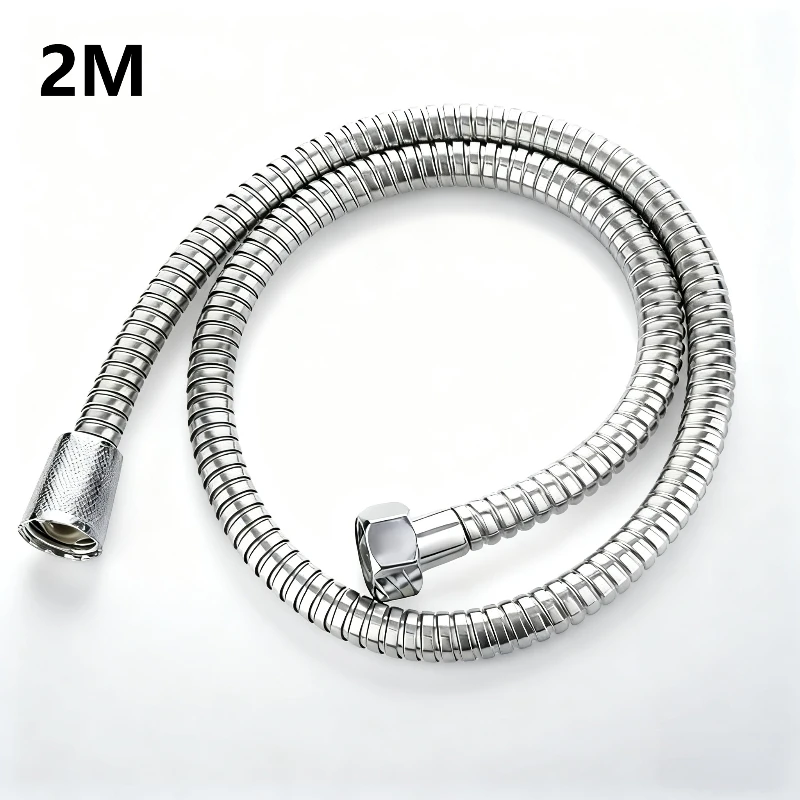 

2 м гибкая труба из нержавеющей стали, насадка для душа, шланг для душа, шланг для воды, садовый шланг, сантехника для аксессуаров для ванной комнаты, инструмент
