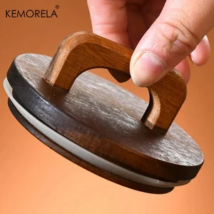 Glass bottle with wooden lid, airtight bowl, food container, tea, coffee, beans, kitchen storage bottles, sealed, garden, candy 12 Main Sales Glass Bomboniere - №9