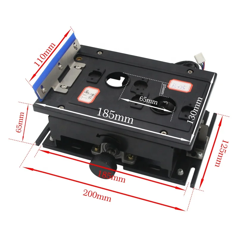 2-heads TX800 stainless steel bracket without backboard and capping station assembly set for printing