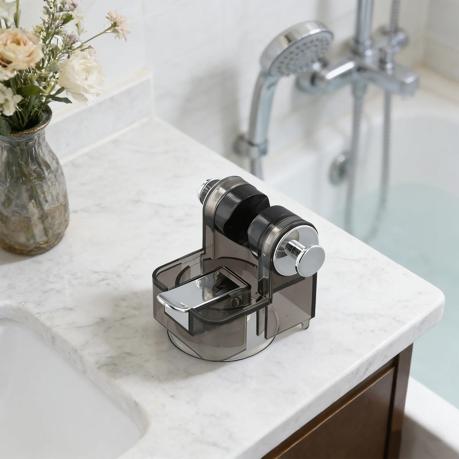For Home Use Suction Cup Shower Holder for Adjustable Height Shower Rack Multi-functional Rack Strong Load-bearing Capacity
