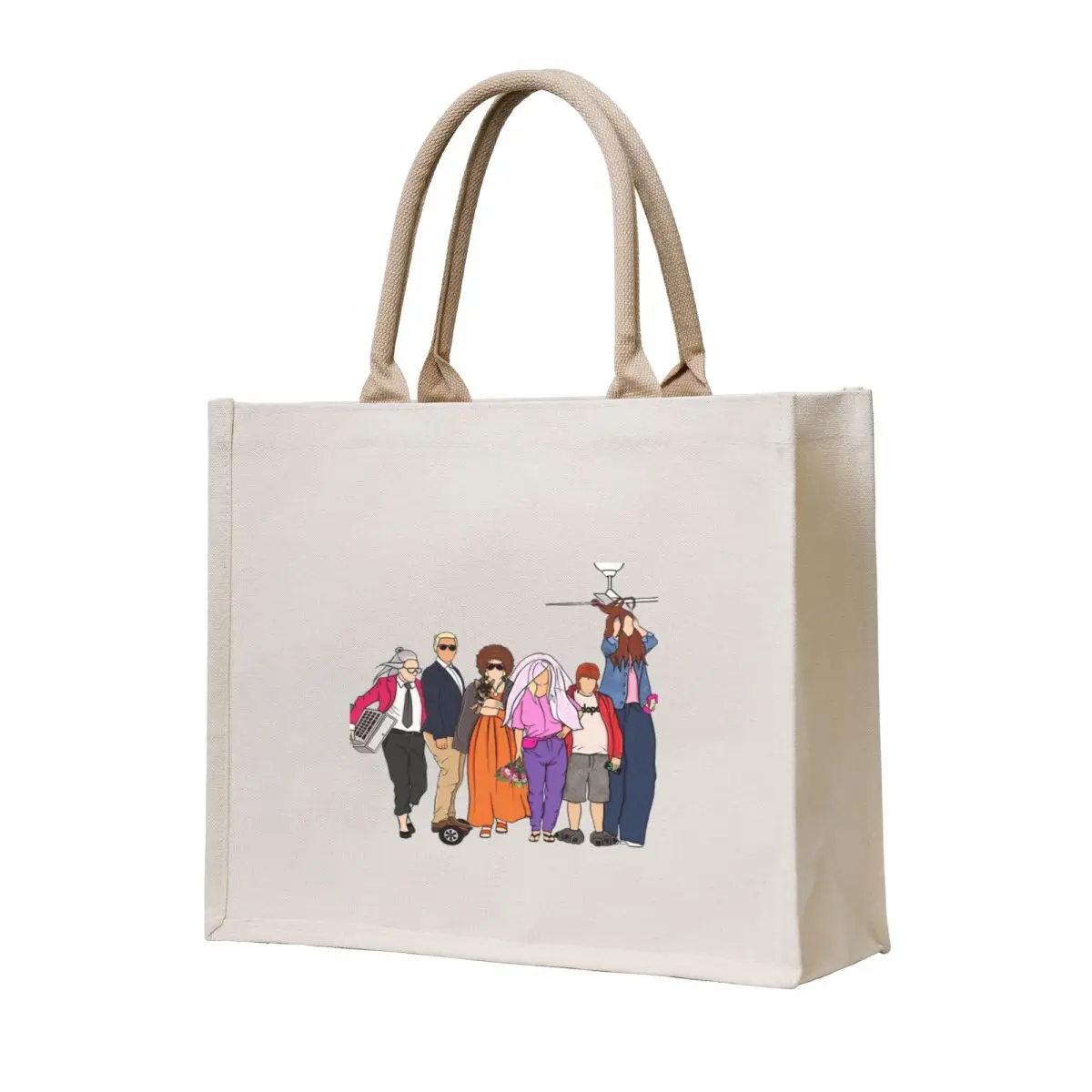 

Lunatics Tote Bag supermarket folding bag female bag Candy bags shoping