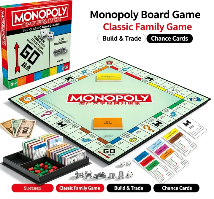 Hasbro Game Monopoly - Jeu de société Hasbro Monopoly -