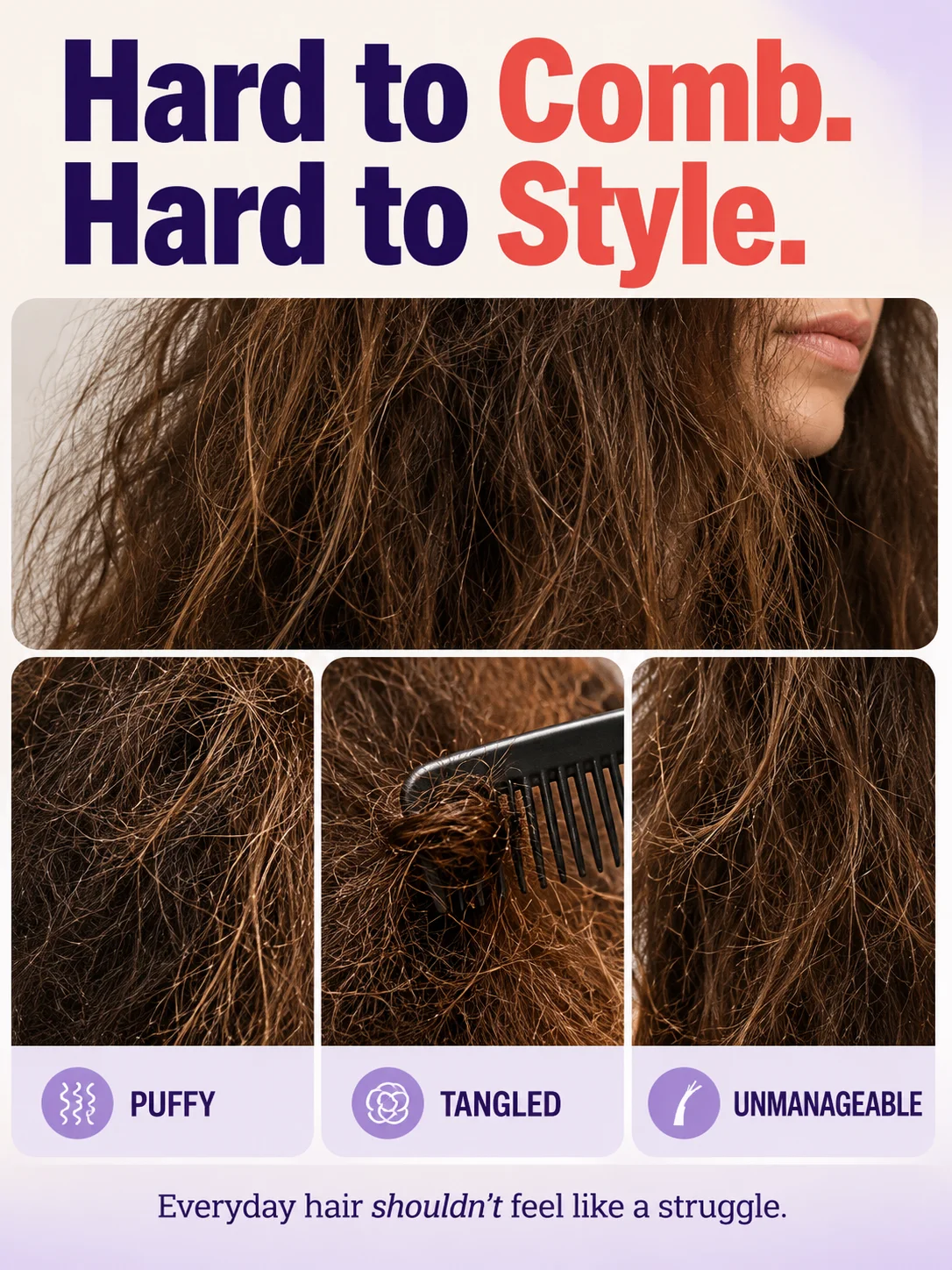 Sikat Rambut Pijat Bantalan Ud - Hair Care For Dry And Frizzy Hair ulasan dan harga