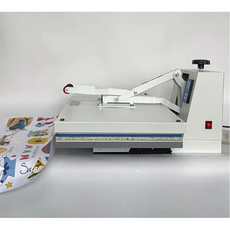 LY T-Shirt Heat Press Machine DIY Printing Shirt Logo Brand Leather Mouse Pad Heat Transfer 38x38cm Heating Plate Size