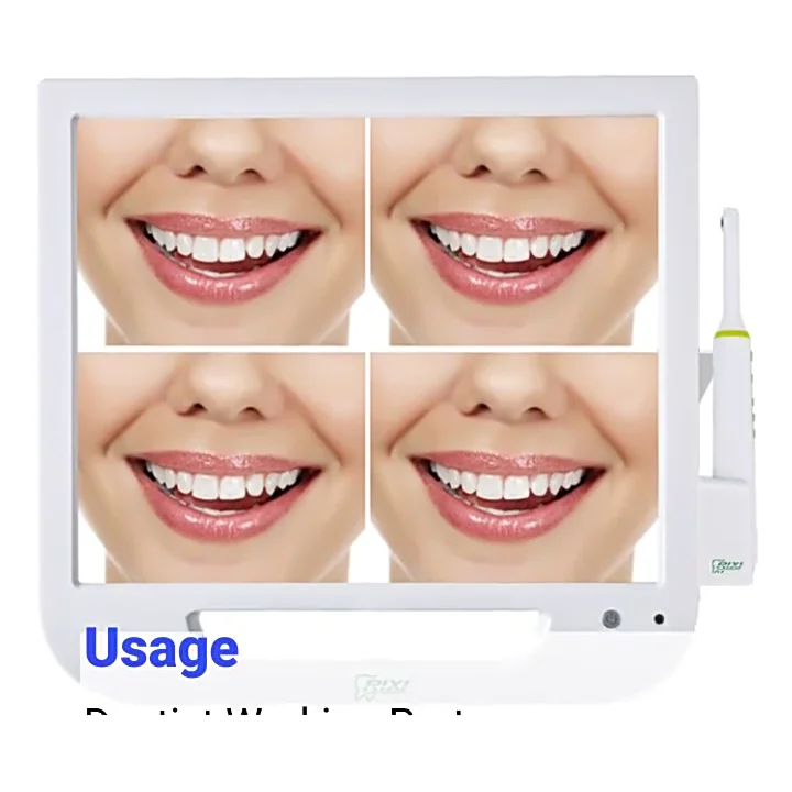 New product in China   endoscope camera computer system  intraoral camera scanner 6 white led lights