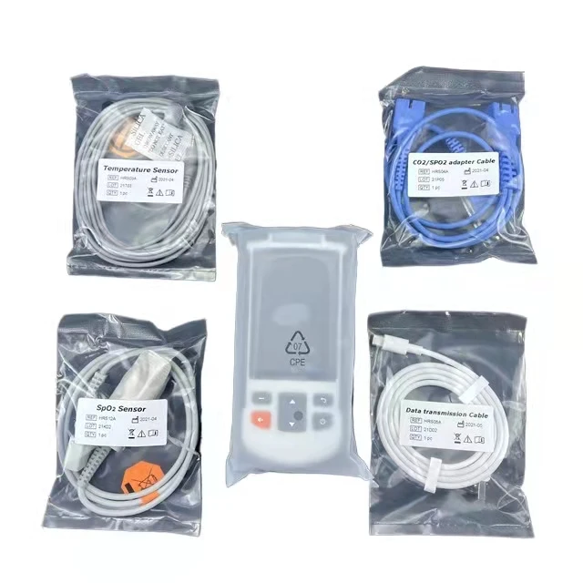 Monitor capnografo ecco2 mainstream portatile con test spo2