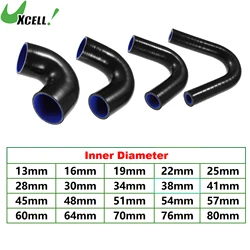 UXCELL 135 도 실리콘 엘보 호스 커플러 공기 흡입 터보 인터쿨러 파이프, 32mm, 45mm, 48mm, 51mm, 57mm, 60mm, 63mm, 70mm, 76mm