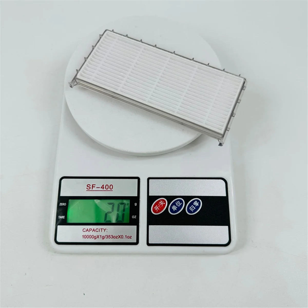 Filtro HEPA clásico con soporte de filtro para elemento filtrante de Robot aspirador Roidmi EVE MAX