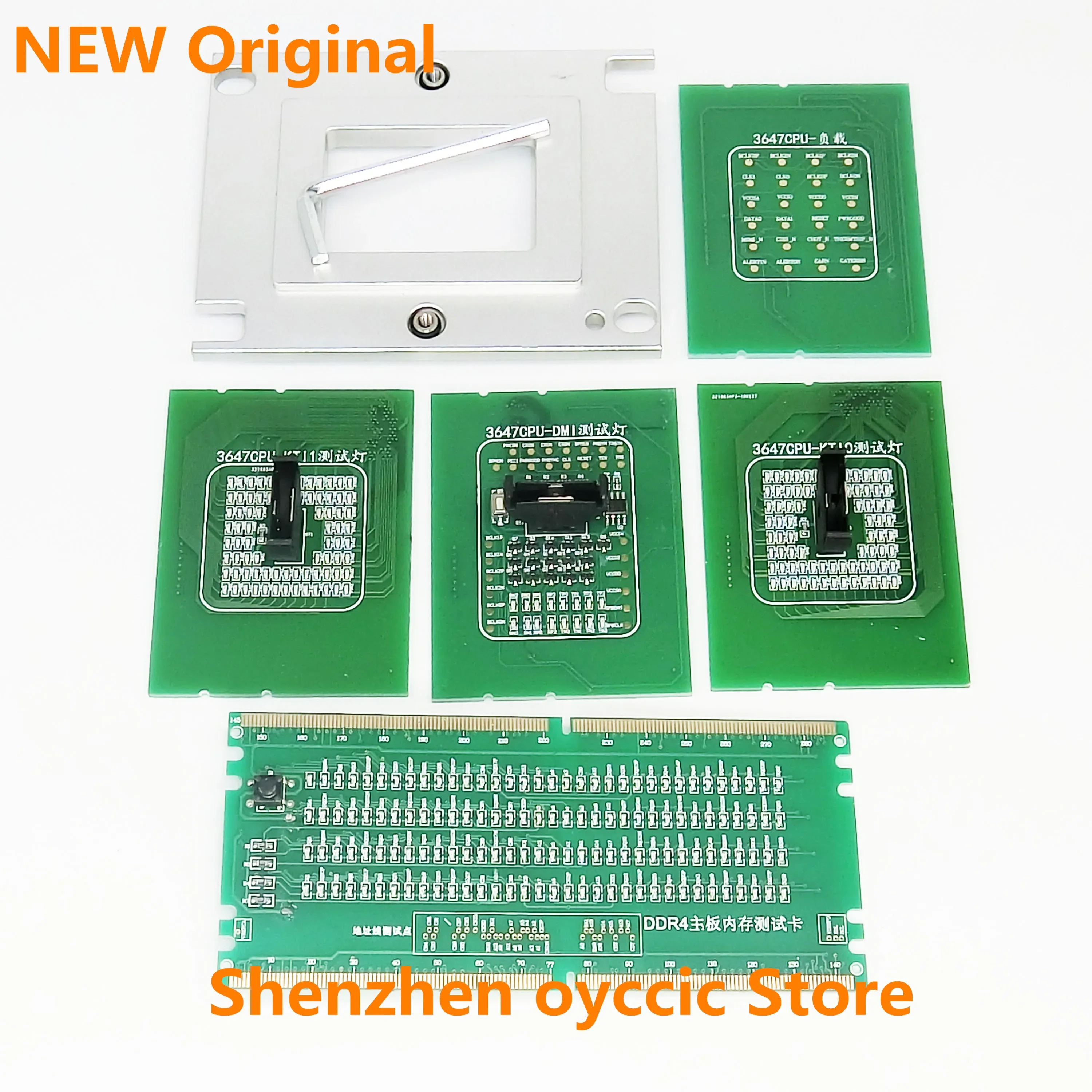 

NEW Original LGA3647 LGA 3647 Socket Tester CPU Socket Analyzer Dummy Load Fake Load with LED