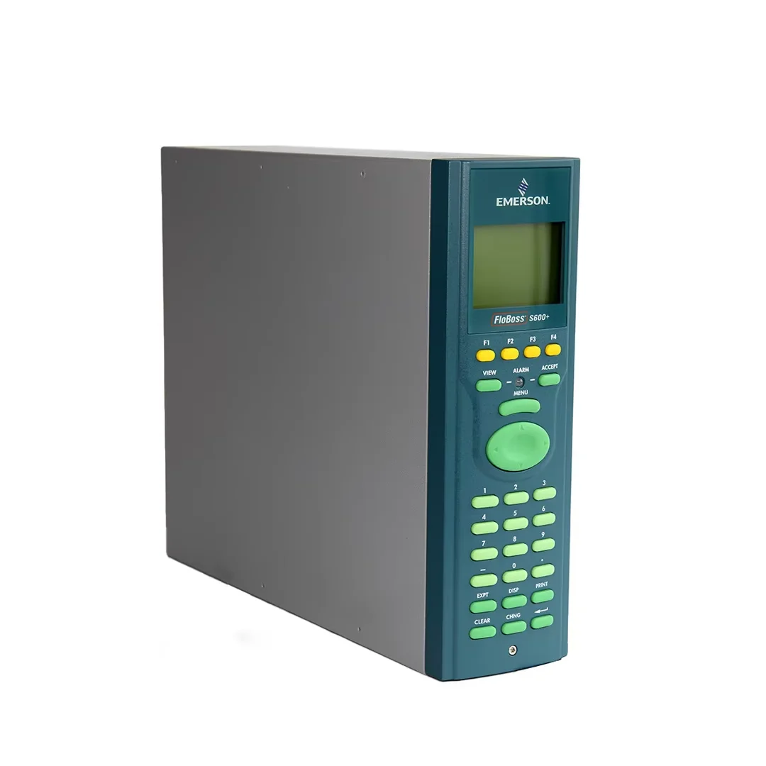 FloBoss S600+ Flow Computer Panel-Mount Process Instruments Meter Proving Multi-Stream Batch Loading Flow Measuring