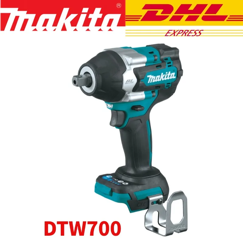Makita DTW700 18V borstelloze elektrische sleutel Accuboormachine schroevendraaier Elektrisch gereedschap met hoog koppel Momentsleutel oplaadbare zemelen