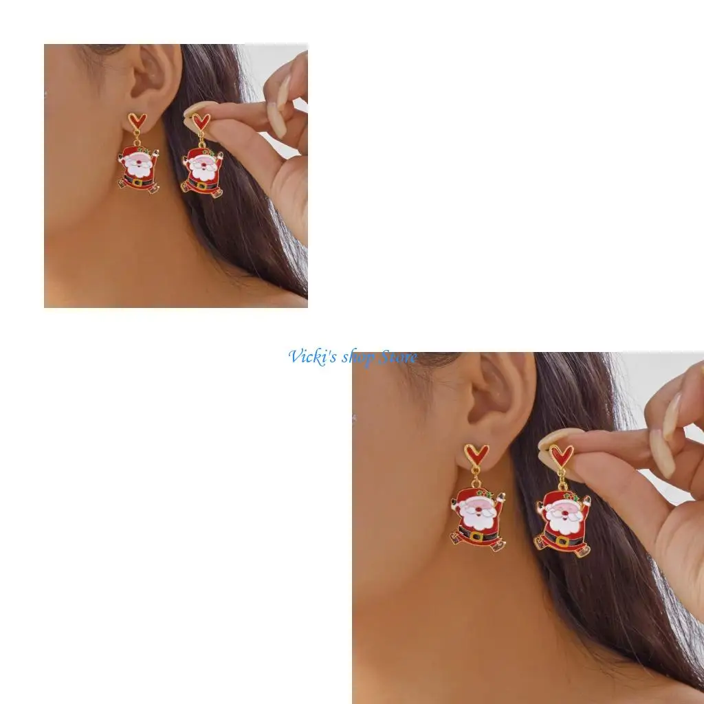 Artistic Ear Drop Delicate Pendant Earrings Statement Earring Ears Jewelry Cartoon Earring Suitable for Everyday Wear