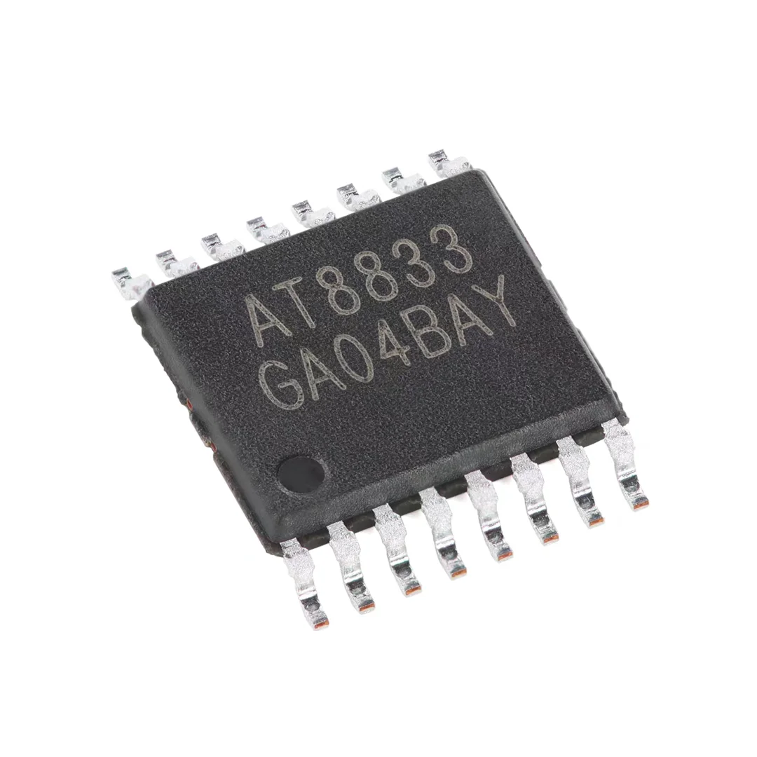 Original AT8833CT HTSSOP-16 dual channel H-bridge motor driver chip DC brushed motor