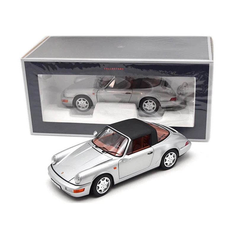 

NOREV 1:18 Scale Diecast Alloy Porsche 911 Carrera 4 Convertible 1990 Toys Cars Model Classic Adult Souvenir Gift Static Display