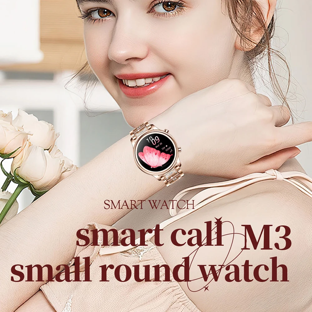 2024 nuevo para Xiaomi 1,27 pulgadas reloj inteligente para mujer ritmo cardíaco salud esfera personalizada pulsera de moda para mujer reloj