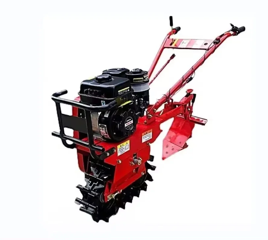 

High Quality Cultivator Orchard Ditching Fertilization Push Chain Crawler Rotary Tiller Farmland Cultivator